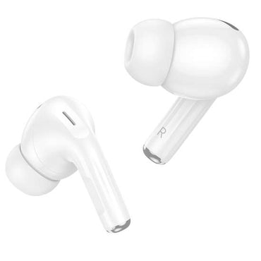 Hoco EW56 Plus Generoso true wireless ANC noise reduction BT headset - white - Saif Al Najmi Kw