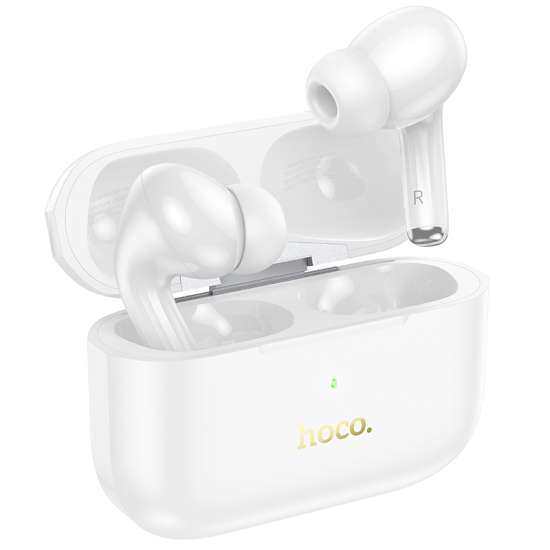 Hoco EW56 Plus Generoso true wireless ANC noise reduction BT headset - white - Saif Al Najmi Kw