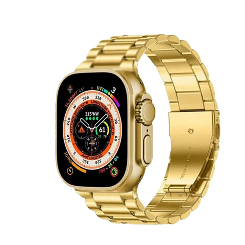 Hoco Y12 Ultra Sport Watch with Silicone Strap - Gold - Saif Al Najmi Kw