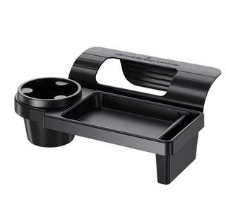 Car Window Storage Box with Cup Holder – Multi-Purpose Car Organizer