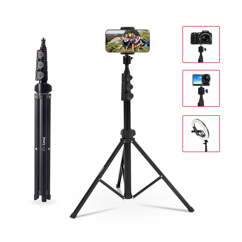 Jmary MT-38 Adjustable Tripod Selfie Stick Stand 168cm