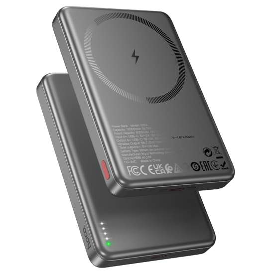 HOCO POWER BANK MAGNETIC Q26A FAST CHARGE 10000MAH PD TYPE-C 20W - Saif Al Najmi Kw
