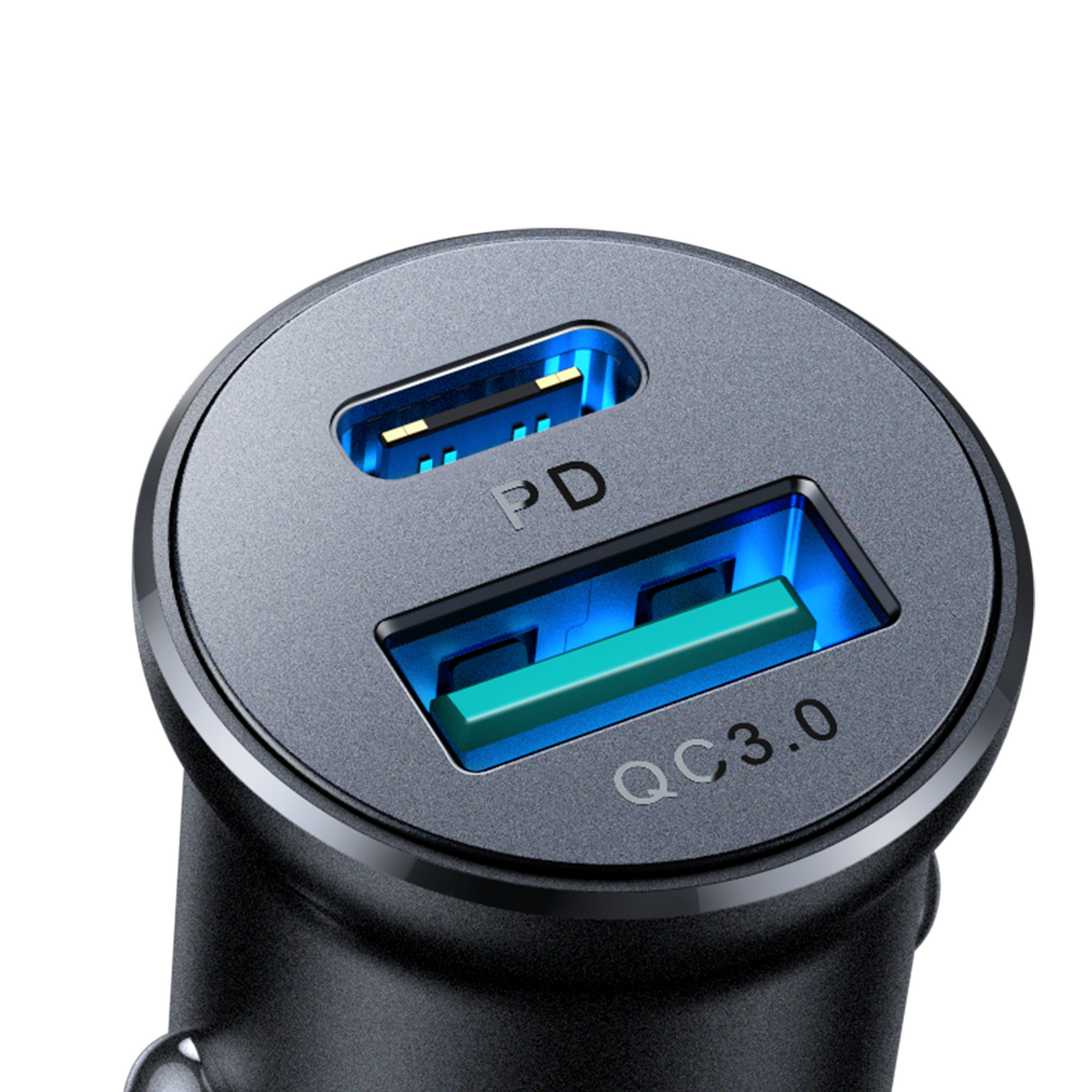30W Joyroom CCN05 Mini Metal Car Charger