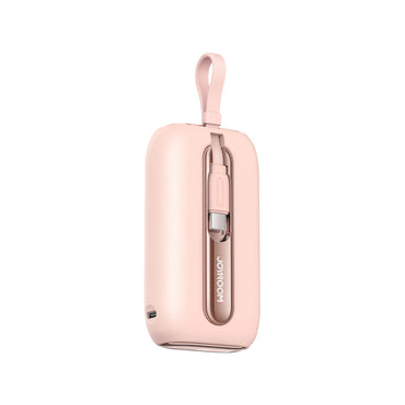 Joyroom JR-L012 10000mAh Mini Power Bank with Dual Cables – 22.5W Fast Charging