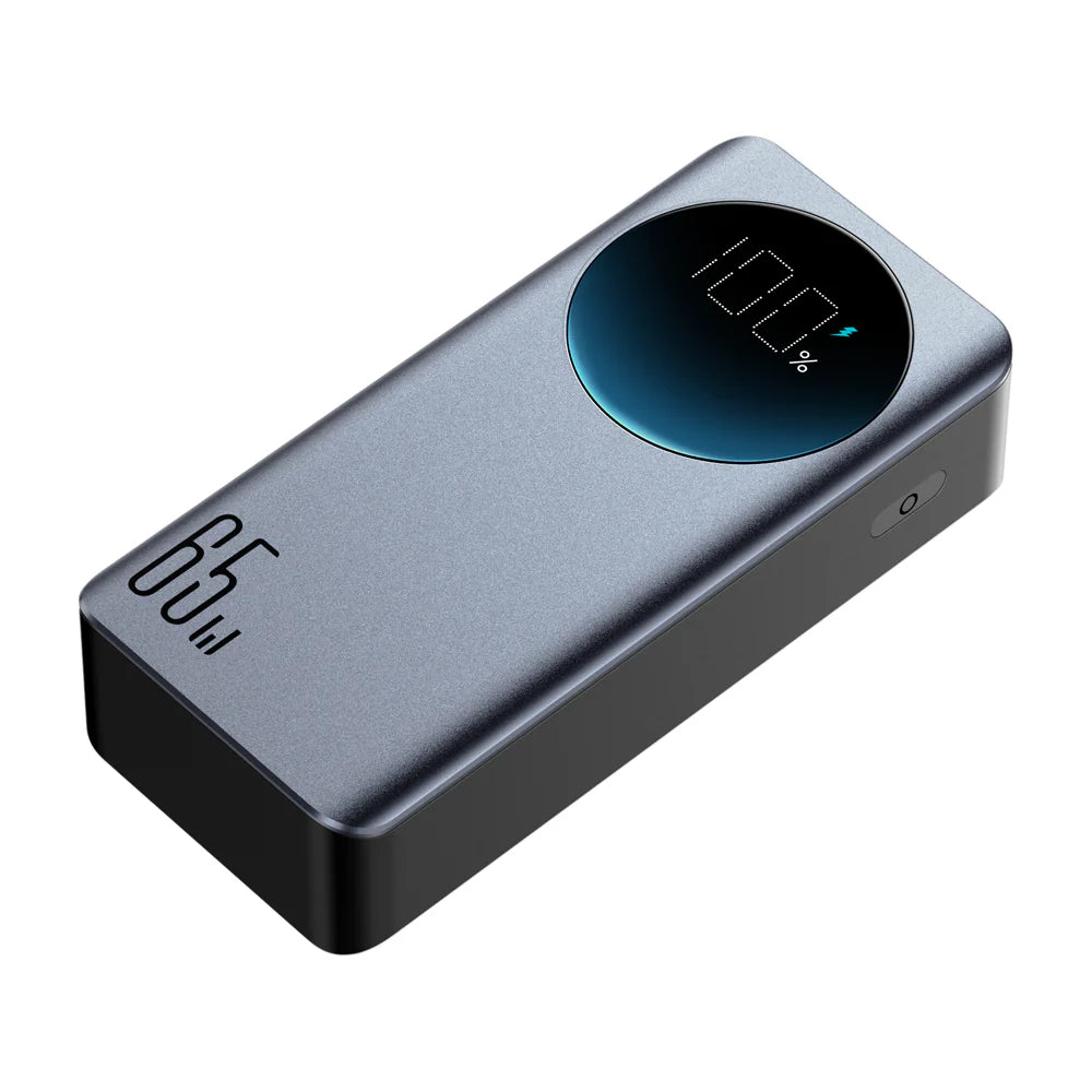 باور بانك Joyroom JR-PBF05 سعة 30000 مللي أمبير/ساعة - شاشة رقمية، شحن سريع، أسود 