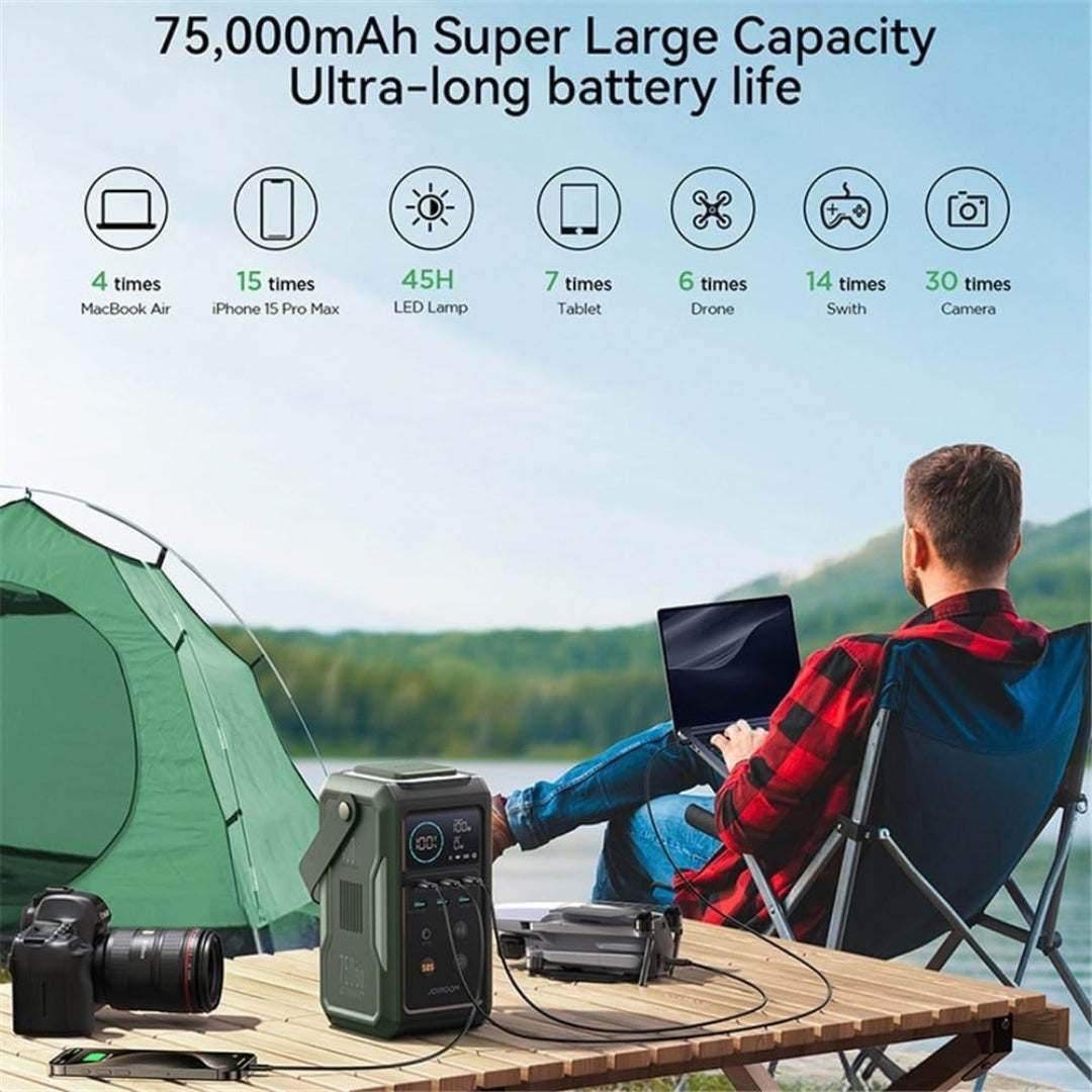 Joyroom JR-PBF10 75000mAh 100W Fast Charging Power Bank with Retractable LED Light