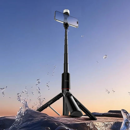 HOCO K34 1.36M Bluetooth Selfie Stick & Tripod with LED Fill Light
