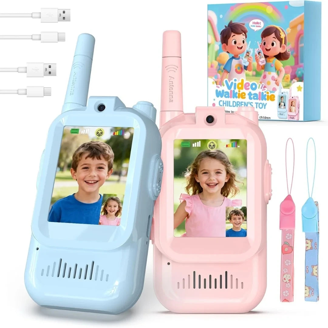 Kids Walkie Talkie Two-Way Radio – 2 Pack Long Range