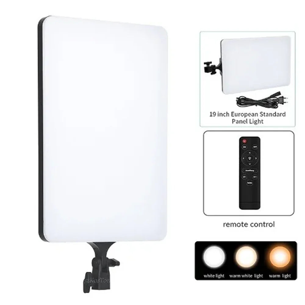 RL-16 LED Photography Light Panel - Adjustable Brightness & Color Temperature for Professional Photography & Video - Saif Al Najmi Kw