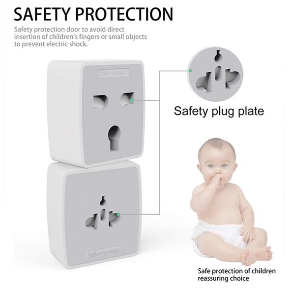LDNIO Z4 Universal Plug Adapter – All-in-One International Travel Power Converter - Saif Al Najmi Kw