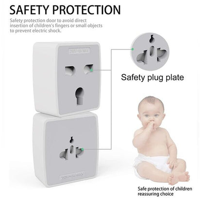 LDNIO Z4 Universal Plug Adapter – All-in-One International Travel Power Converter - Saif Al Najmi Kw