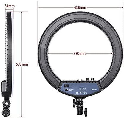 RL-21 LED Ring Light – Soft Light, High CRI & Safe Touch