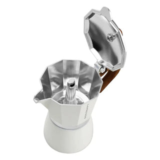 LePresso Italian Moka Pot 300ml – White