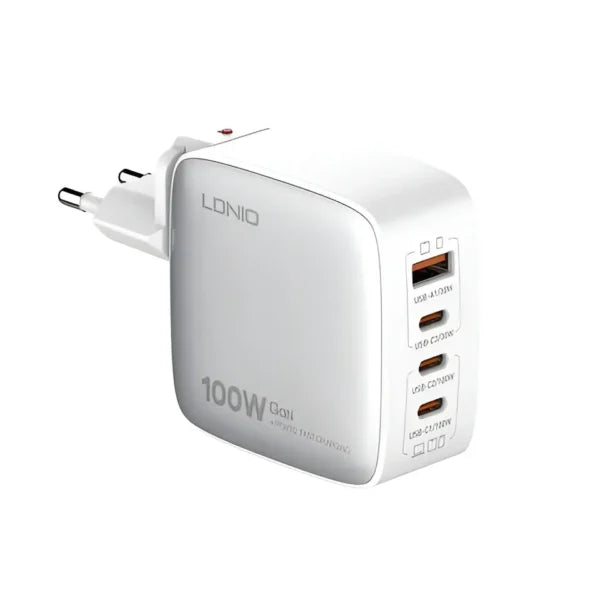 LDNIO Q408 100W GaN Super Fast Charger - Saif Al Najmi Kw