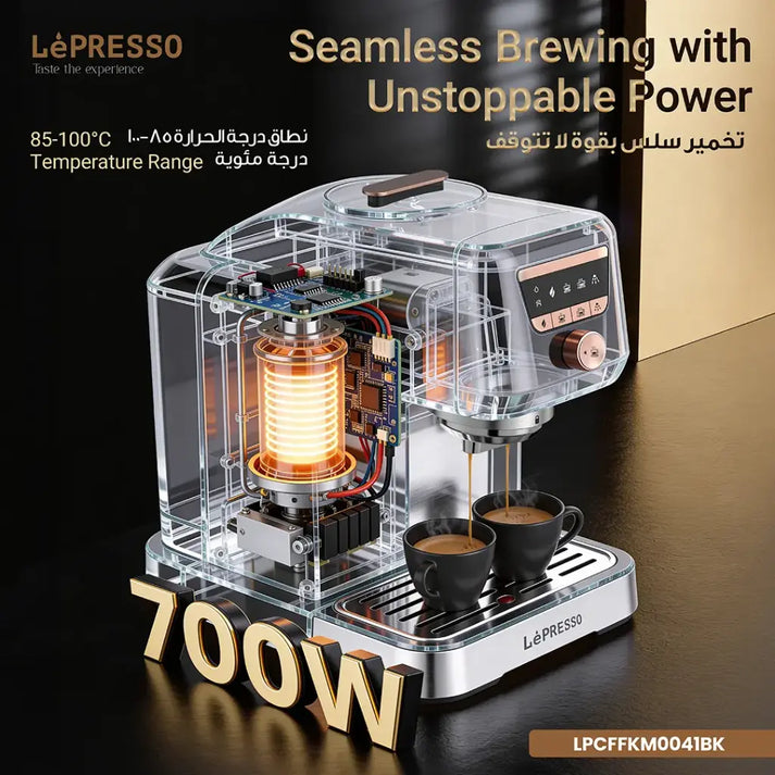 Lepresso Kavemystique Automatic Turkish Coffee Maker with Self-Cleaning Function - Black3.webp