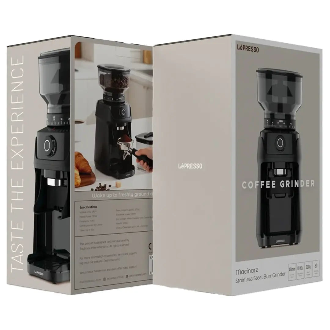 Lepresso Macinare Stainless Steel Burr Grinder