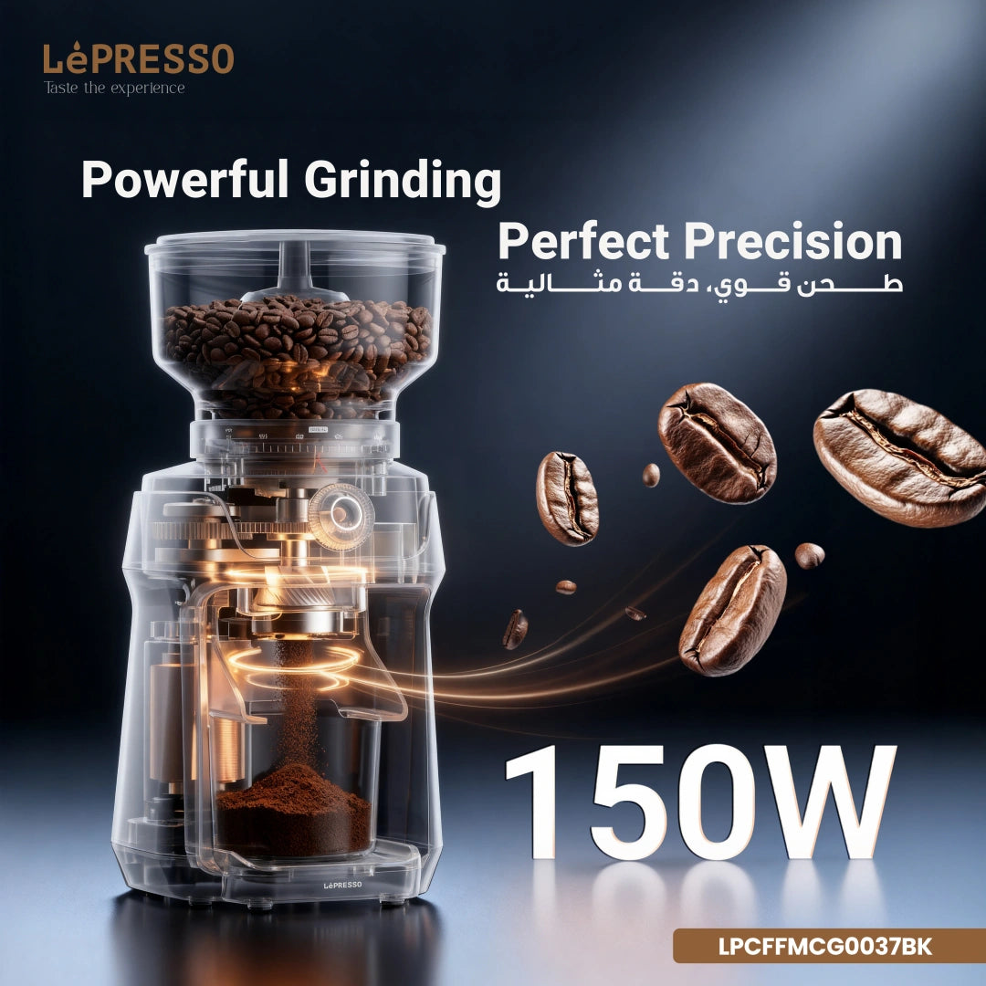 Lepresso Macinare Stainless Steel Burr Grinder