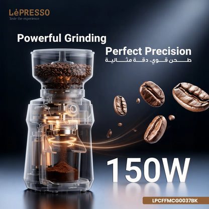 Lepresso Macinare Stainless Steel Burr Grinder