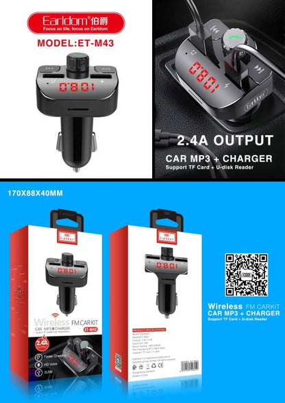 Earldom® M43 FM Car Kit - Saif Al Najmi Kw