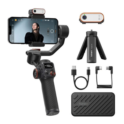 Hohem iSteady M6 Kit Smartphone Gimbal Stabilizer with AI Tracking & RGB Fill Light