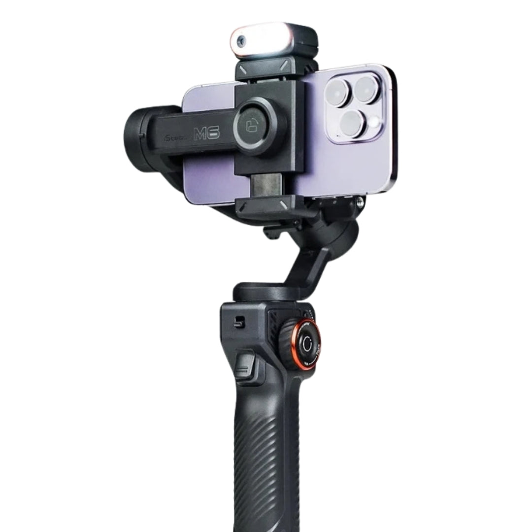 Hohem iSteady M6 Kit Smartphone Gimbal Stabilizer with AI Tracking & RGB Fill Light