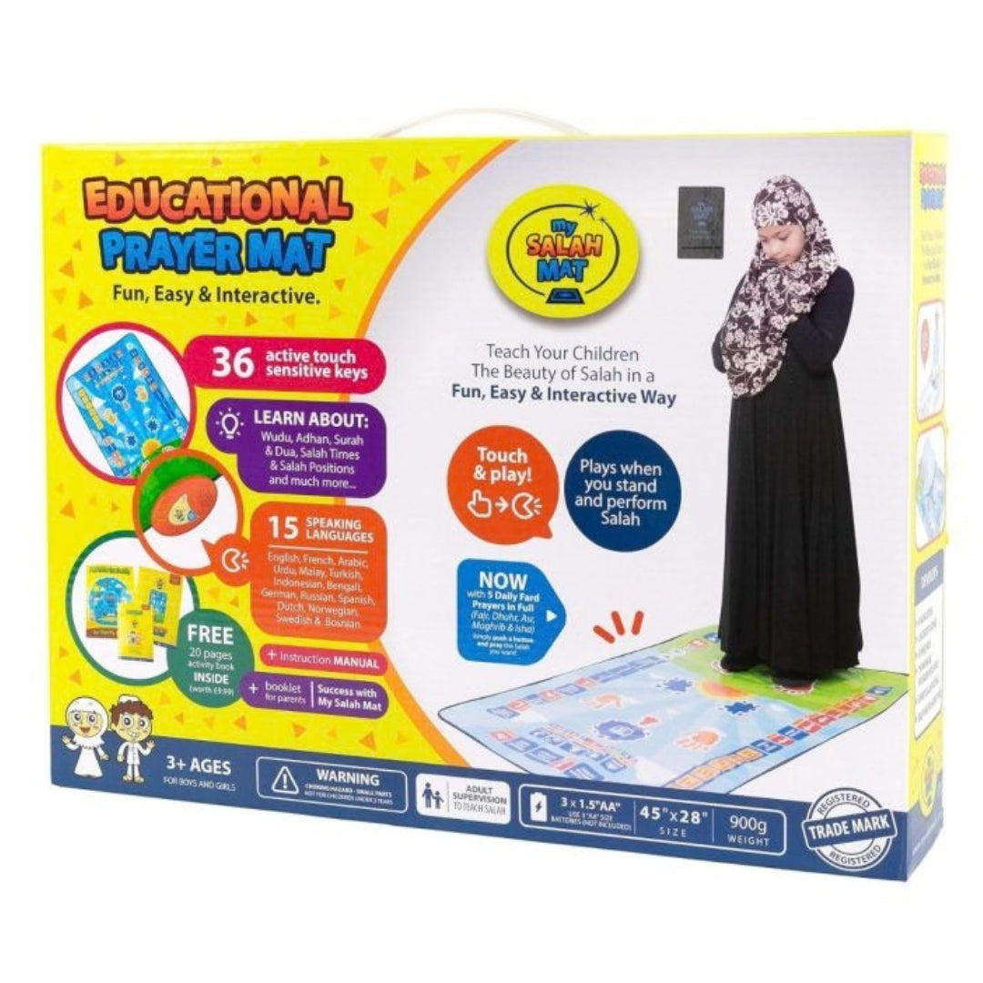 My Prayer Mat Interactive Educational Prayer Mat for Children – 36 Touch-Sensitive Buttons