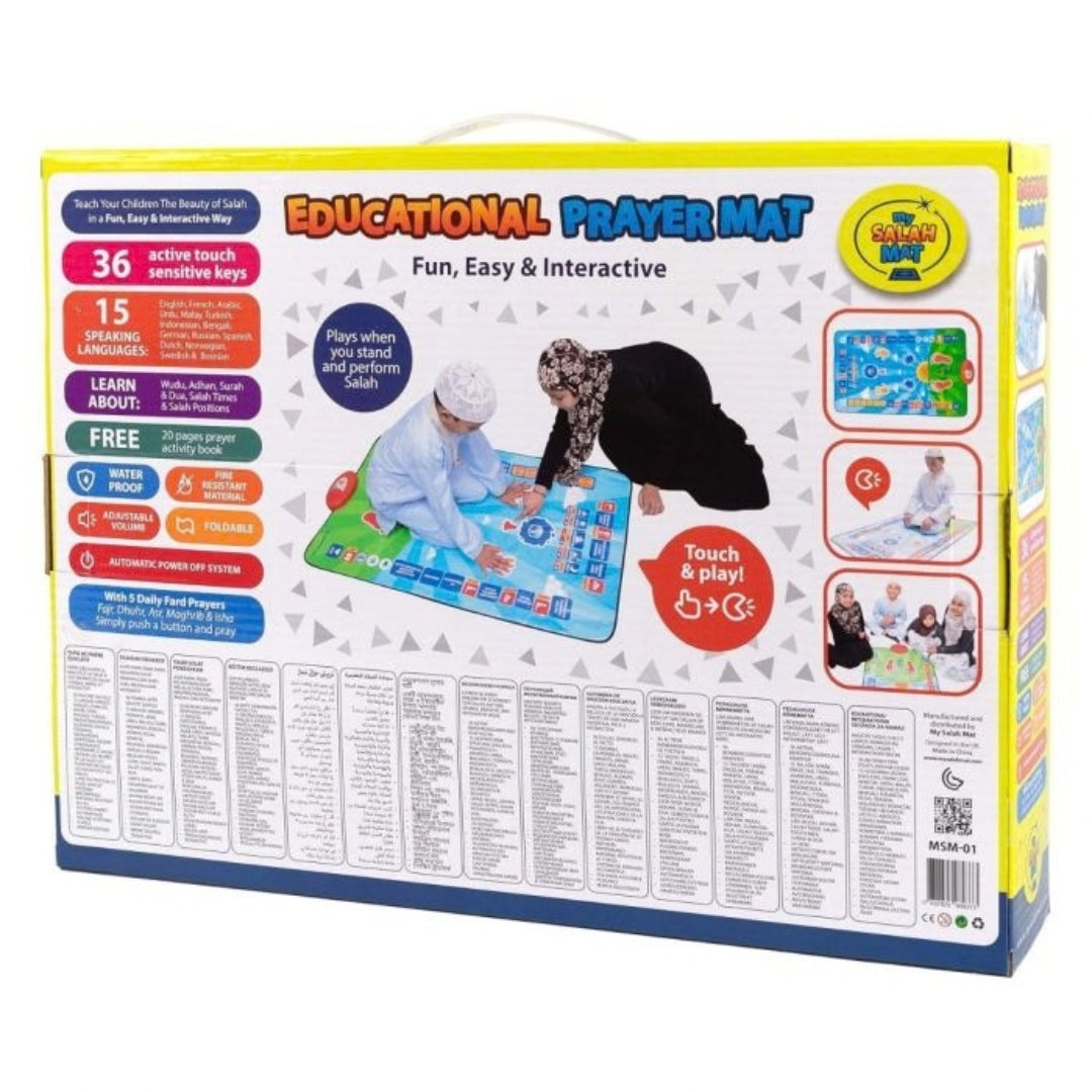My Prayer Mat Interactive Educational Prayer Mat for Children – 36 Touch-Sensitive Buttons