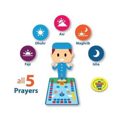 My Prayer Mat Interactive Educational Prayer Mat for Children – 36 Touch-Sensitive Buttons