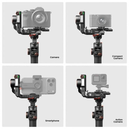 Hohem iSteady MT3 3-Axis Camera Gimbal with AI Tracking & RGB Fill Light