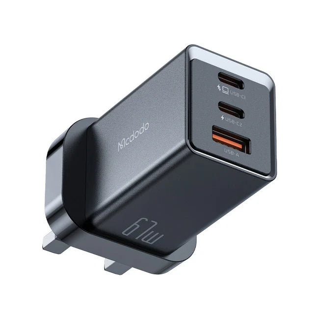 Mcdodo CH-1554 67W PD Fast Charger | Triple Ports - Saif Al Najmi Kw