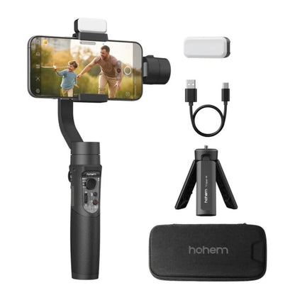 Hohem iSteady Mobile+ Kit 3-Axis Smartphone Gimbal with Magnetic Fill Light