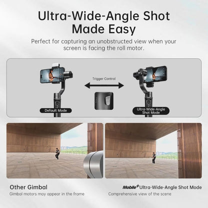 Hohem iSteady Mobile+ Kit 3-Axis Smartphone Gimbal with Magnetic Fill Light