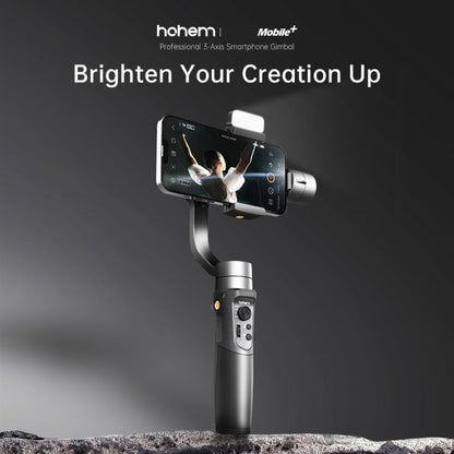 Hohem iSteady Mobile+ Kit 3-Axis Smartphone Gimbal with Magnetic Fill Light