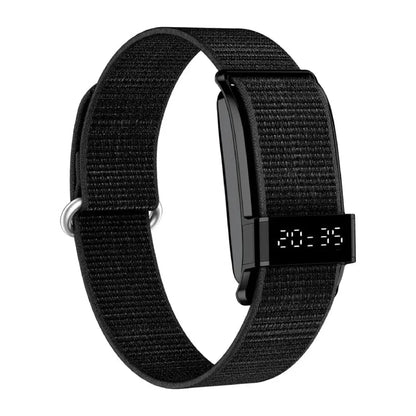 Porodo Trackfit Pro Smart Fitness Bracelet with Display App - Black