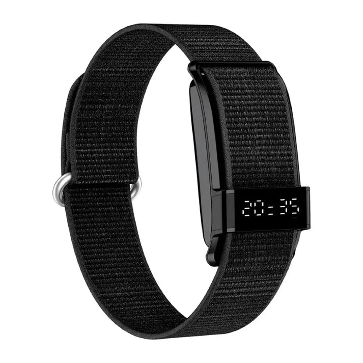 Porodo Trackfit Pro Smart Fitness Bracelet with Display App - Black