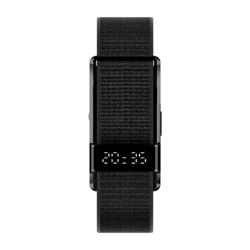 Porodo Trackfit Pro Smart Fitness Bracelet with Display App - Black