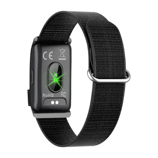 Porodo Trackfit Pro Smart Fitness Bracelet with Display App - Black