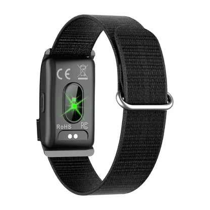 Porodo Trackfit Pro Smart Fitness Bracelet with Display App - Black