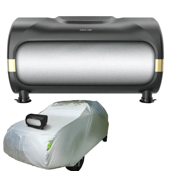 Green Lion Auto Car Cover Universal Fit – GNAUCRCVRBK Black