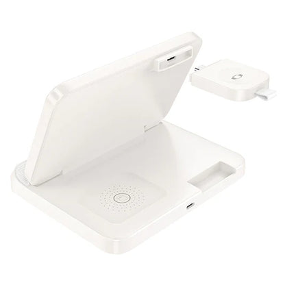 Hoco CQ7 wireless charging desktop stand 15W output,charging for phone, headset and smartwatch