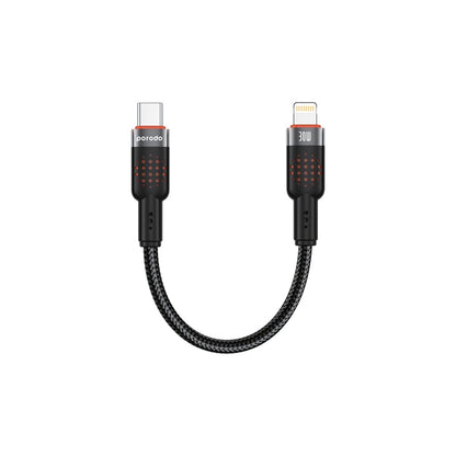 Porodo Braided USB-C to Lightning Fast Charging Cable