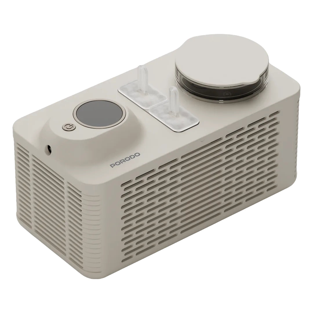 Porodo Lifestyle Nectar Portable Mini Popsicle Maker with 30-Minute Rapid Cooling – Beige