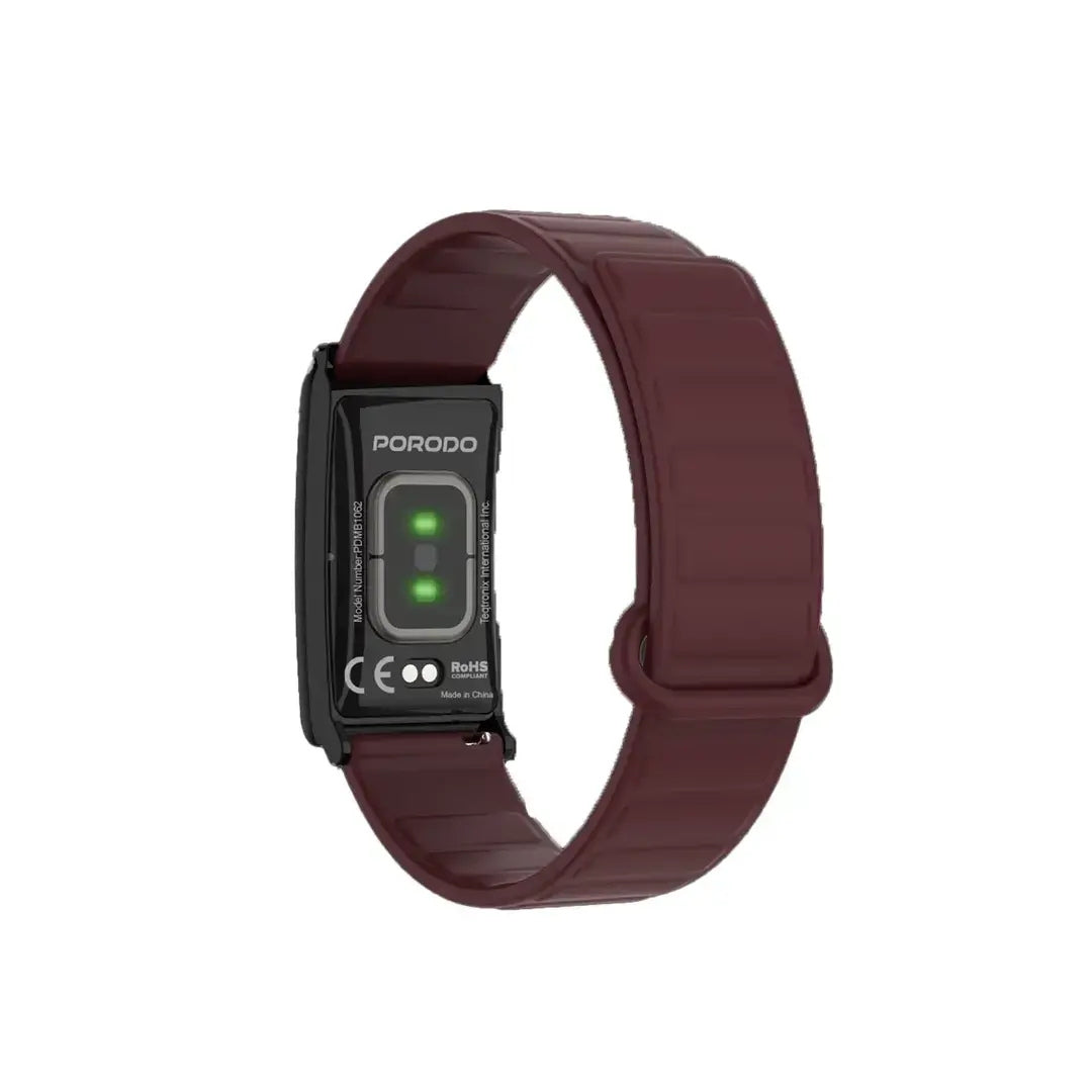 Porodo Trackfit X Smart Bracelet Fitness Tracker with 120+ Sports Modes, IP68 & 30-Day Battery Life