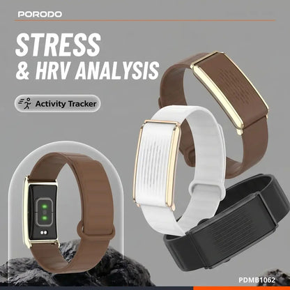 Porodo Trackfit X Smart Bracelet Fitness Tracker with 120+ Sports Modes, IP68 & 30-Day Battery Life