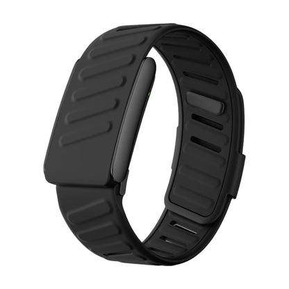 Porodo TrackFit Apex Screenless Fitness Tracker with ECG, HRV & Health Monitoring – Black