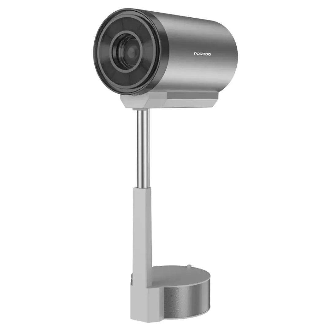 Porodo Lifestyle Lumio Smart Full HD Projector with Telescopic Stand – Gray