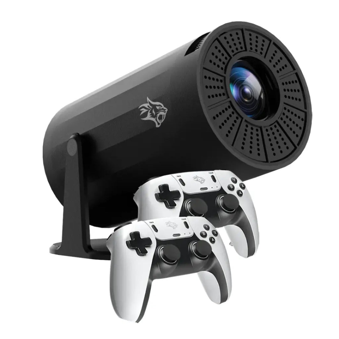 Porodo Gaming Projector with Controllers – Black
