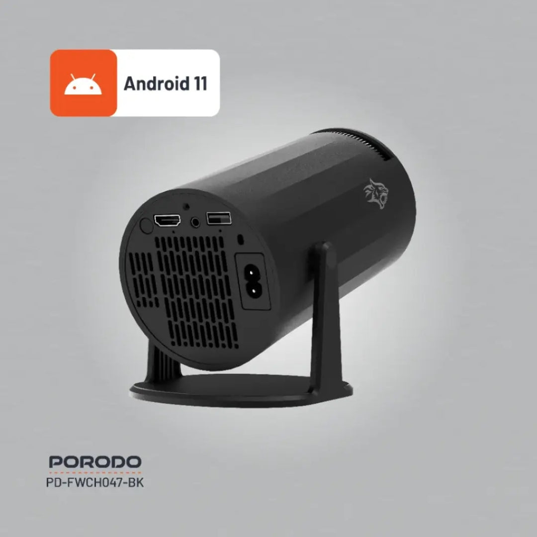 Porodo Gaming Projector with Controllers – Black