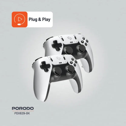 Porodo Gaming Projector with Controllers – Black