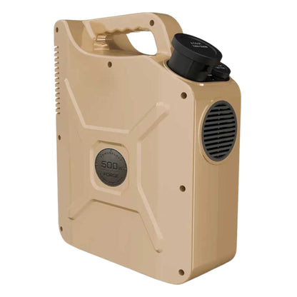 Powerology ARMES 150000mAh 500Wh Portable Power Station with 500W AC Output & 60W PD (Desert Tan & Green)